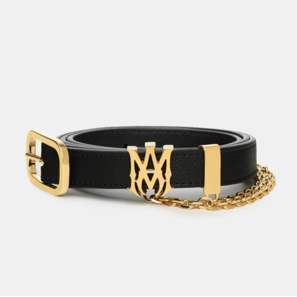 AMIRI MA Chain Leather Belt
